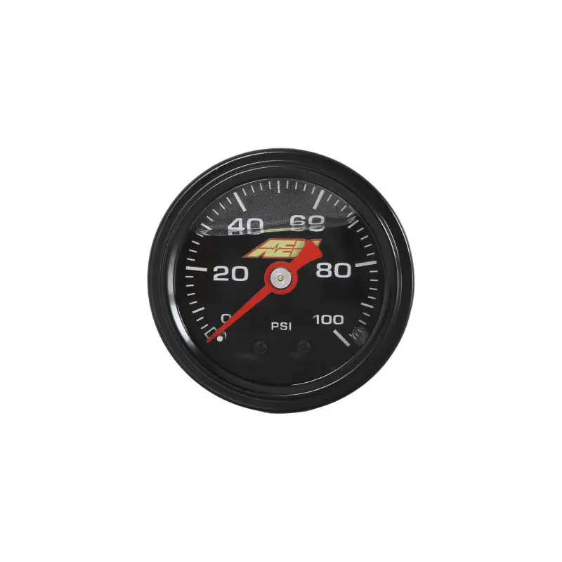 Aem 0-100 Psi Liquid Filled Mechanical Pressure Gauge - 1/8 Npt 1