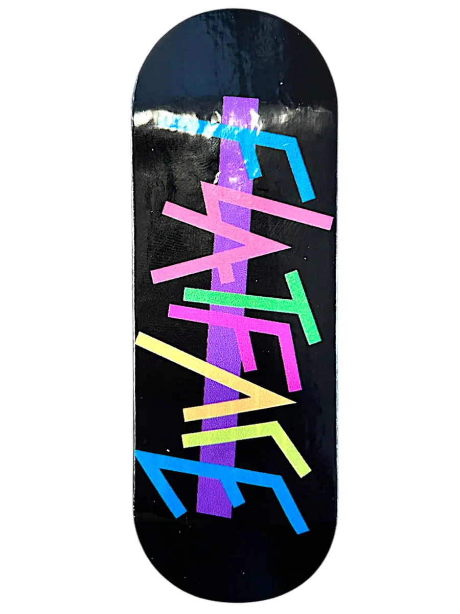 Flatface Prototype Fingerboard Deck - Diner 1