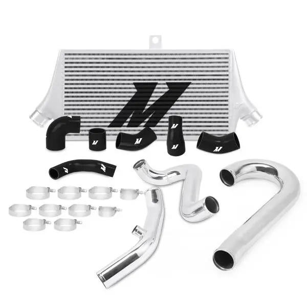 Mishimoto Universal Gold Z Line Intercooler Overall Size: 28X8x3 Core Size: 21X6x2.5 Inlet / Outlet 1