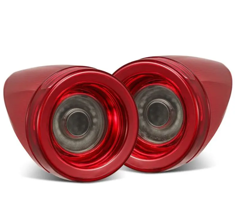 Alpharex 10-15 Ferrari 458 Nova-Series Prismatic Led Tail Lights Red Smoke 1