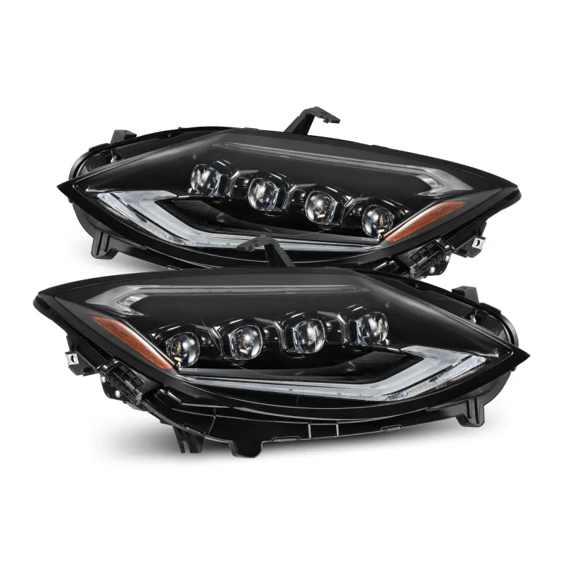 Alpharex 23-24 Nissan Z Nova-Series Led Projector Headlights Alpha-Blk W/Activation Light & Seq.Sig 1
