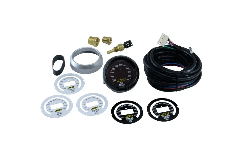 Aem 52Mm Temperature (Transmission / Oil / Water) Digital Gauge 2