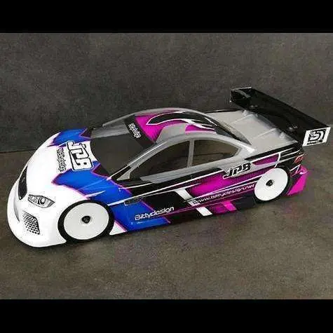 Bittydesign Jp8 1/10 Touring Car Body (Clear) (190Mm) (Light Weight) 1