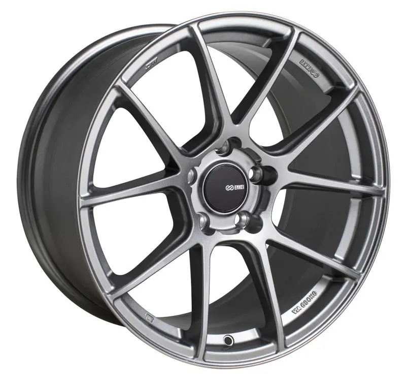 Enkei Ts-V 18X9.5 5X120 40Mm Offset 72.6Mm Bore Storm Grey Wheel 1