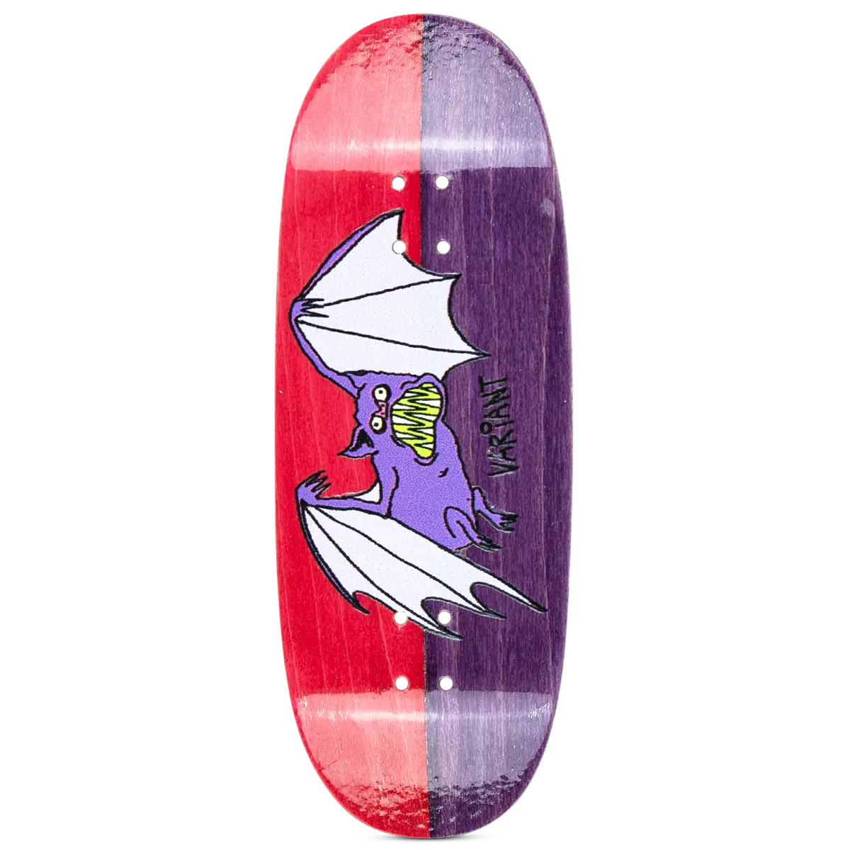 Variant Fingerboard Deck - Fakie Vanilla Red And Purple 1