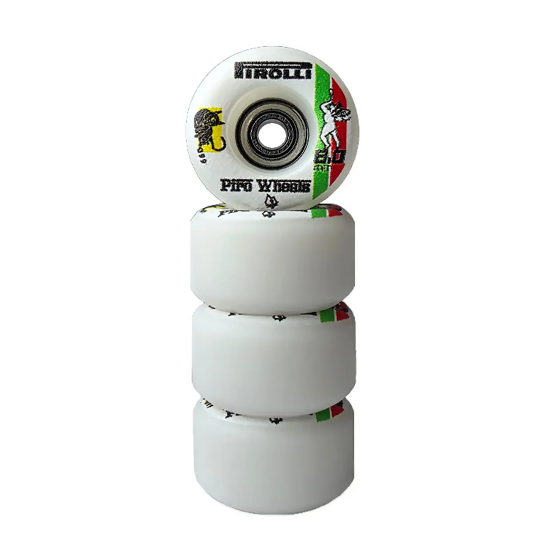 Piro Performance Graphic Fingerboard Wheels - Purrari 1