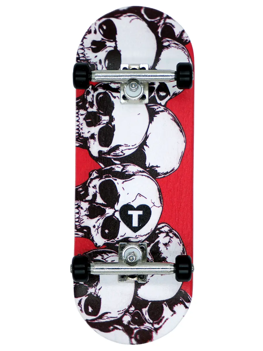 Slushcult X Tender Grom Fingerboard Complete - Skulls 1