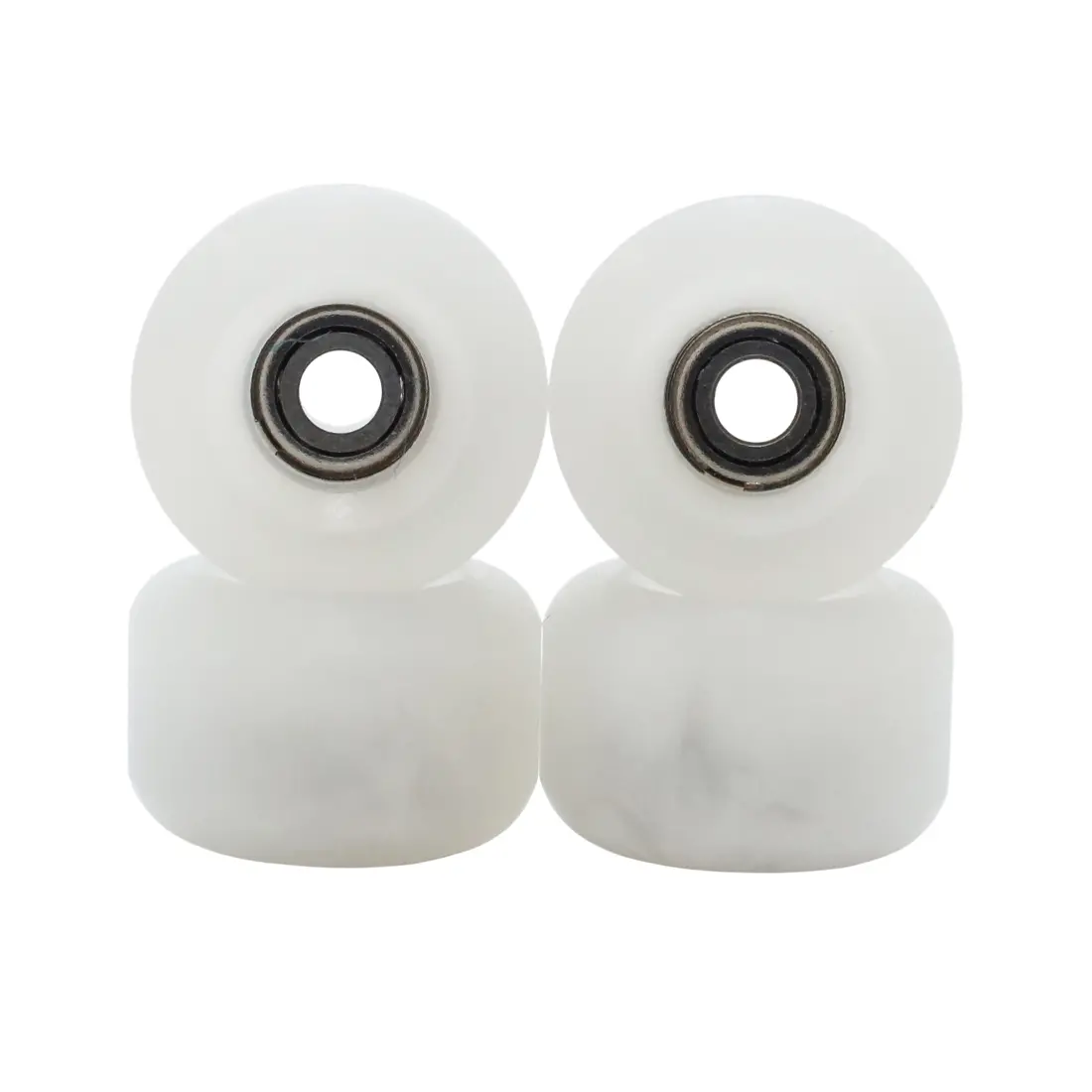 Blistered X Flatface G4 Urethane Fingerboard Wheels - Pearl Marble Sunshift Into Purple Gentle Glow 1