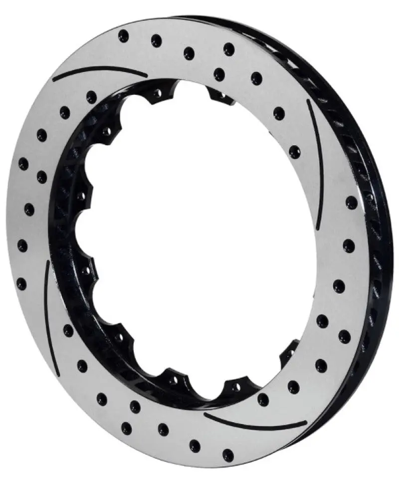 Wilwood Rotor-Srp48 Spc-37-Rh-Blk-Drill 13.06 X 1.25 - 12 On 8.75In 1