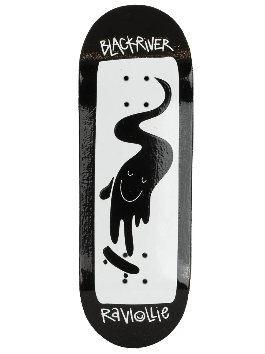 Blackriver Fingerboard Deck - Smiling River 1