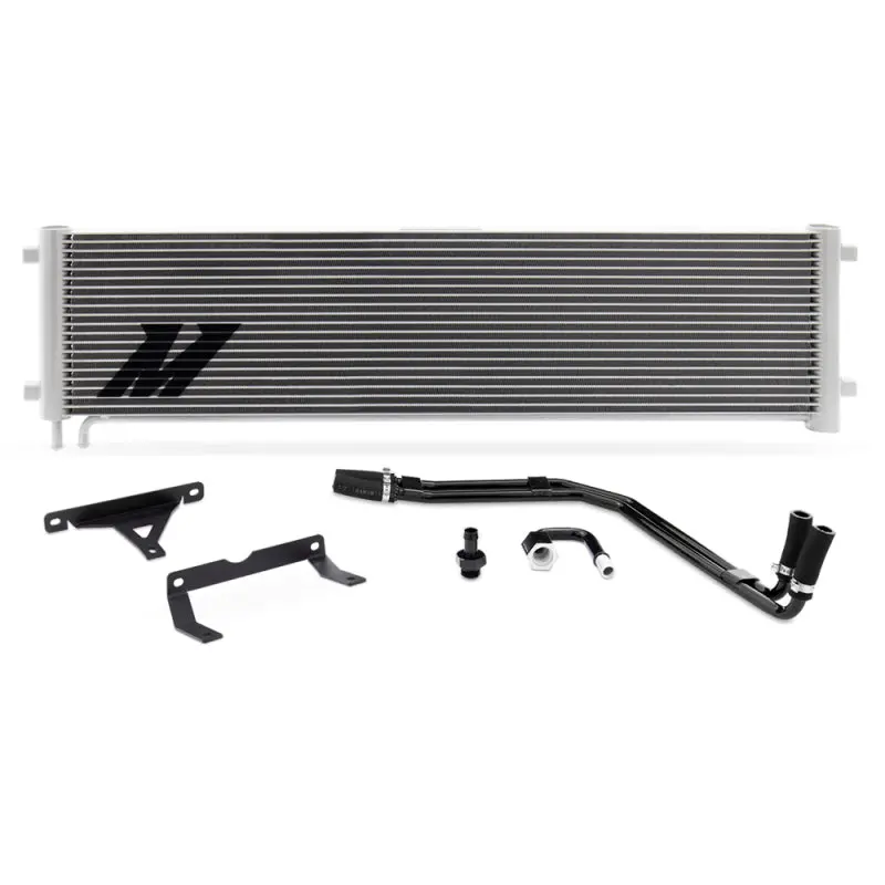 Mishimoto 17-19 Ford 6.7L Powerstroke Transmission Cooler Kit Silver 1