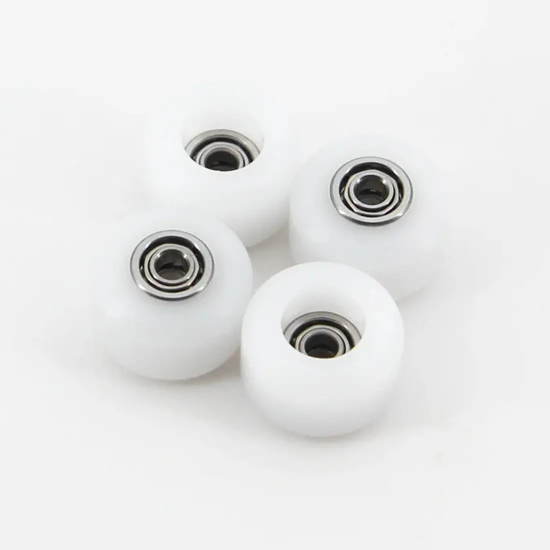 Flatface Fingerboard G9 Dual Bearing Wheels - White 1