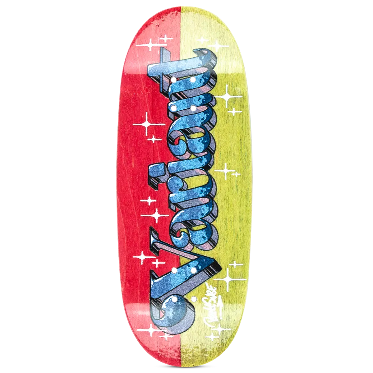 Variant Fingerboard Deck - Variant Sube Logo Red And Green 1