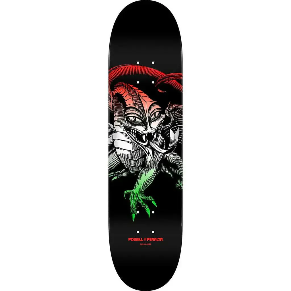 Powell Peralta Cab Dragon Fade Green 8.75" X 32.95" Skateboard Deck 1