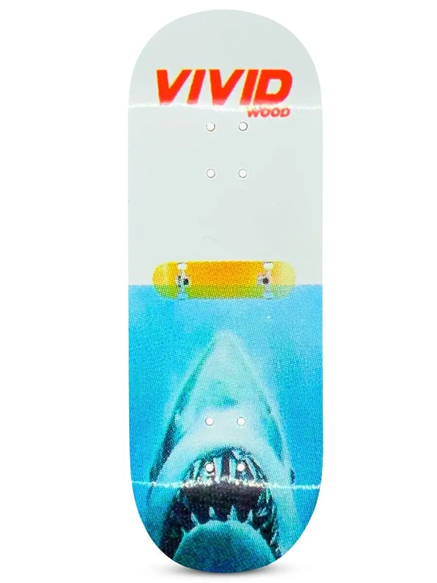 Vividwood Fingerboard Deck - Jaws 1