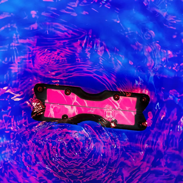 Create Originals Junkyu Park "Magenta Wave" Signature Custom Graphic Frames 1