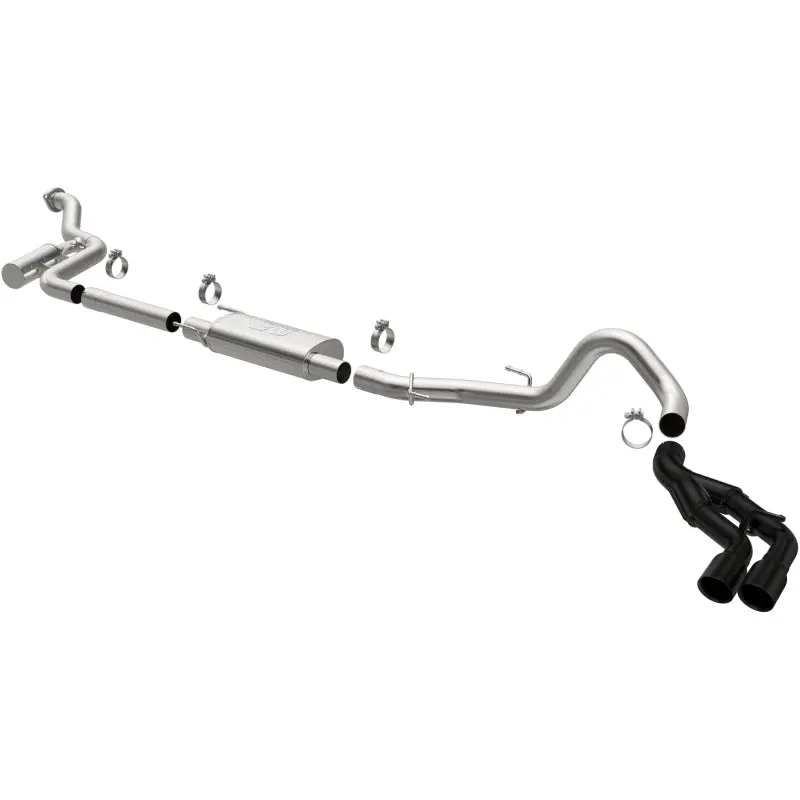 Magnaflow 2024 Toyota Tacoma Speq Series Cat-Back Exhaust System (Black Tips) 1