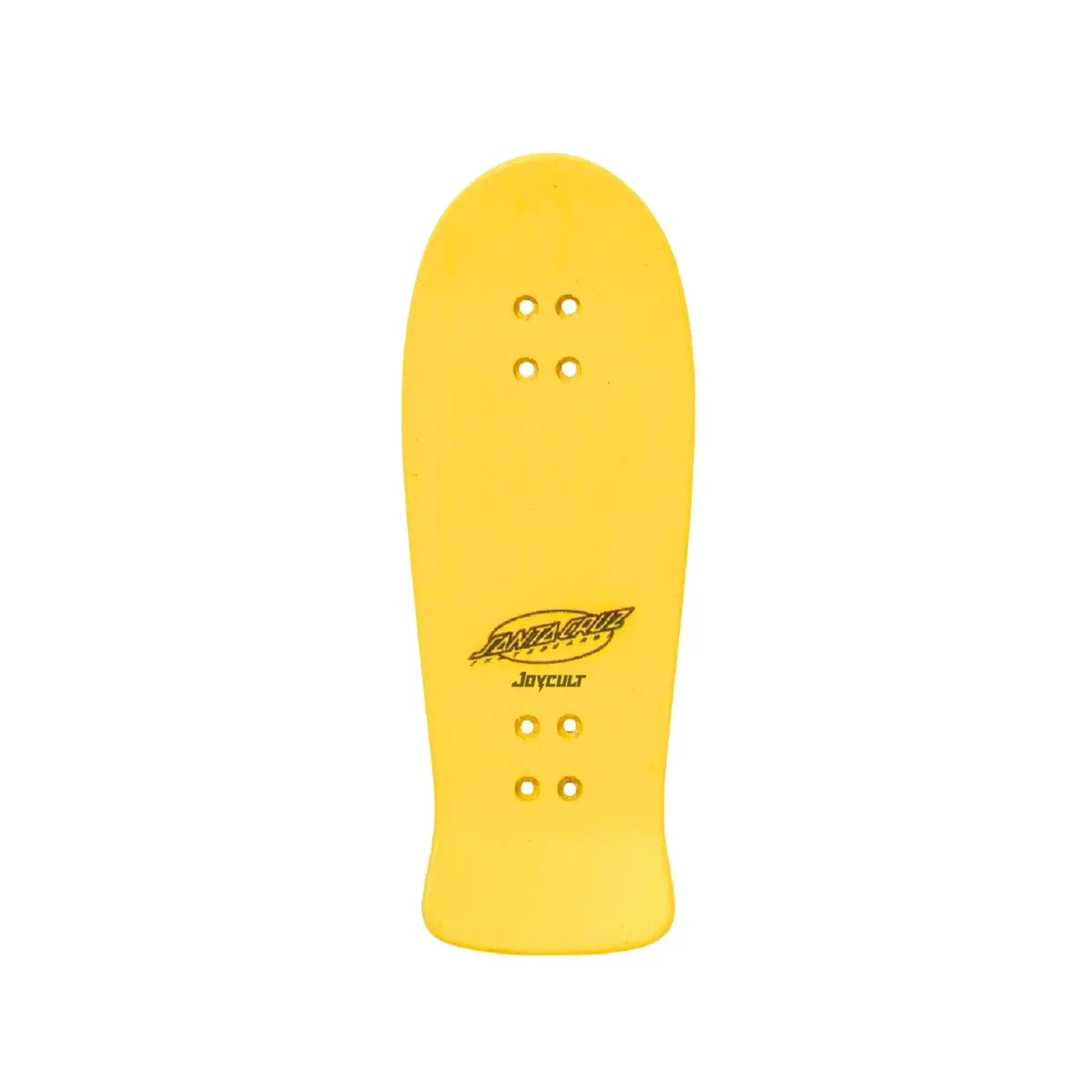 Joycult X Santa Cruz Fingerboard Deck - Meek Slasher Yellow Reissue 2