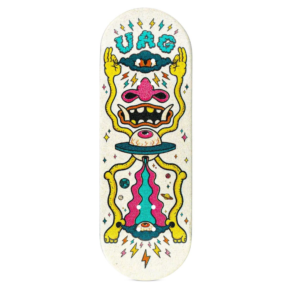 Uag X Tuibz Fingerboard Deck - Wtf 1
