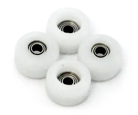 Flatface Fingerboard G6 Bearing Wheels - White 1