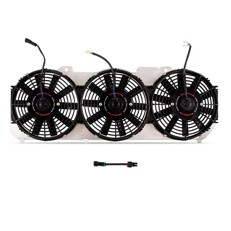 Mishimoto 89-01 Jeep Cherokee Xj 4.0L Performance Aluminum Fan Shroud W/ Controller 1