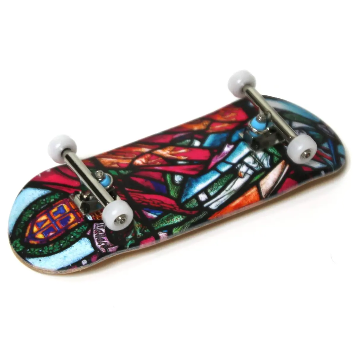 Teak Tuning Prolific Gen2 Fingerboard Complete - Wallace Stained Glass 1