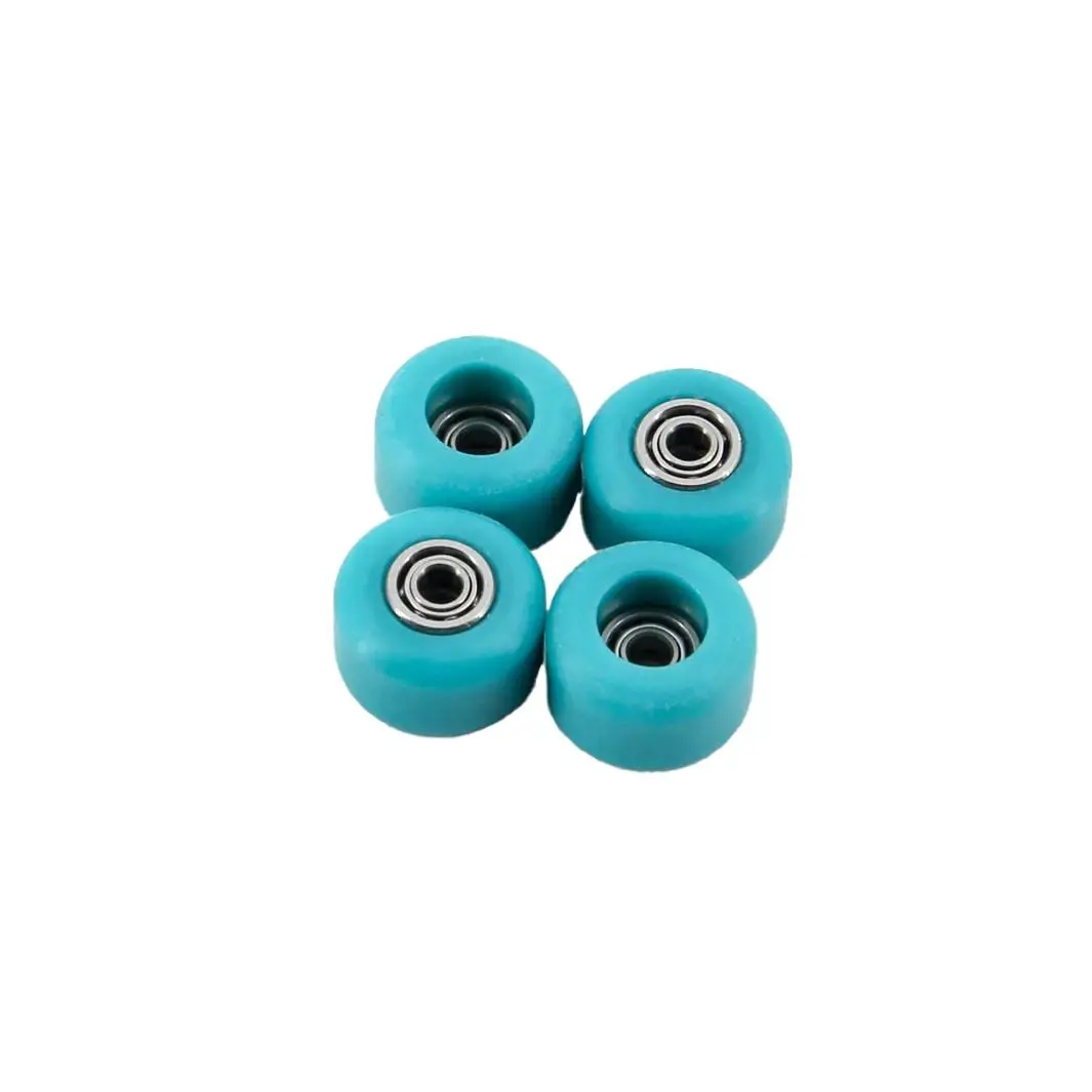 Flatface Fingerboard G9 Dual Bearing Wheels - Turquoise 1