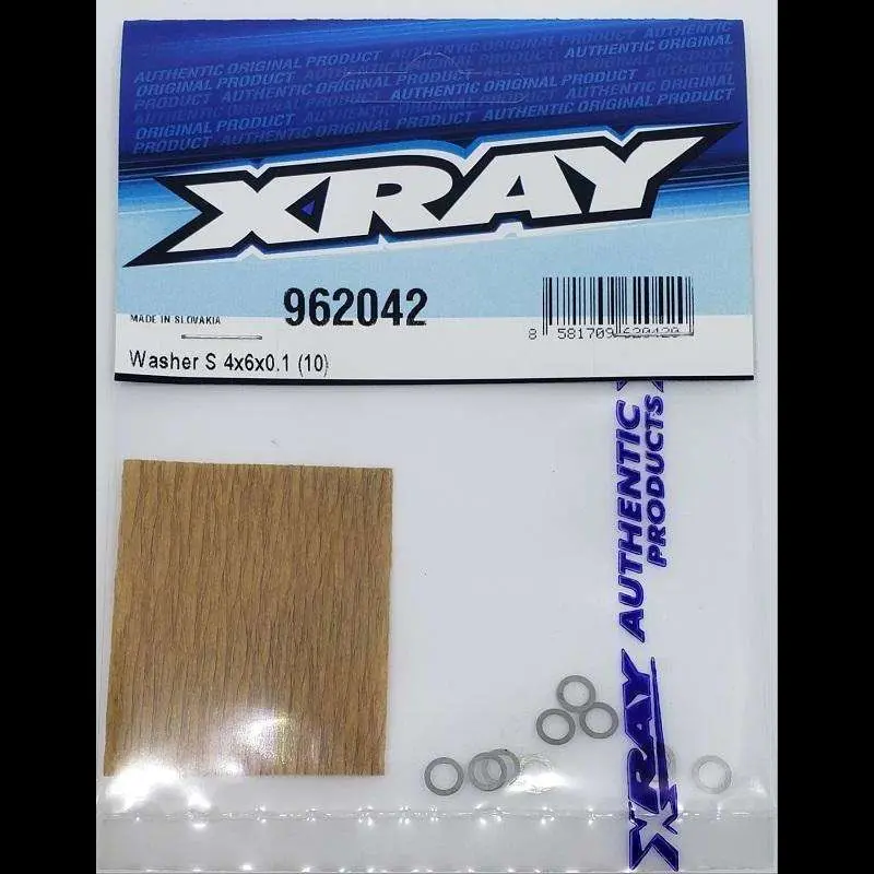 Xray Washer S 4X6x.01 Lay Shalt Washer 1