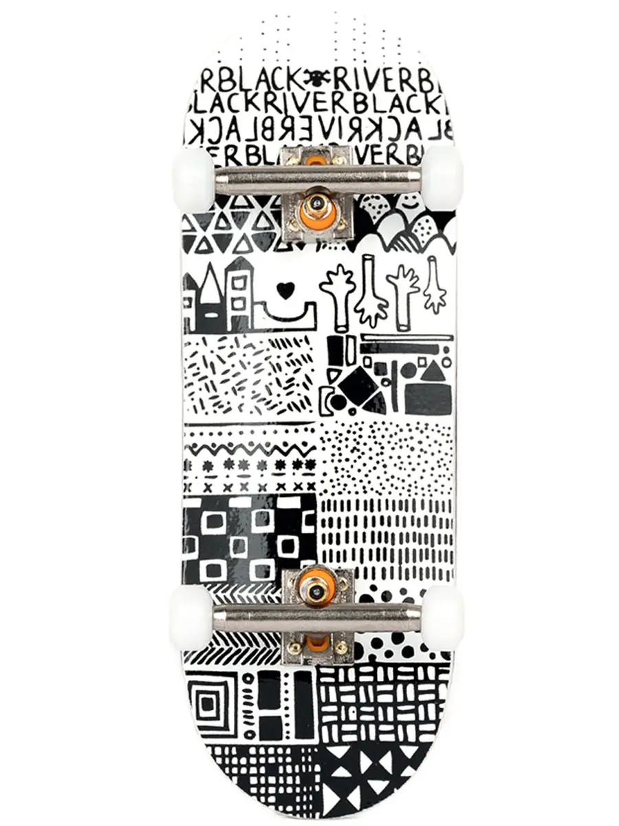 Berlinwood Fingerboard Complete - Br En Voyage Mini Pattern 1