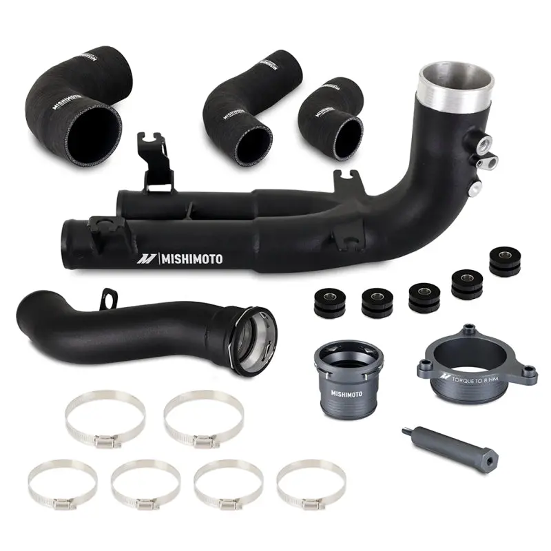 Mishimoto 2021+ Bmw G8x M3/M4 Hot Side Intercooler Charge Pipe Kit 1