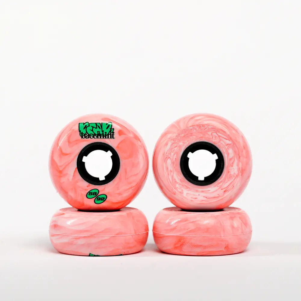 Bacemint X Dead Collab 58Mm/92A - Pink Marble (4 Pack) 1