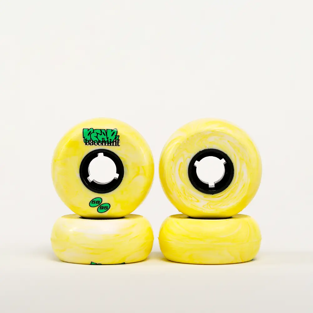 Bacemint X Dead Collab 58Mm/95A - Yellow Marble (4 Pack) 1