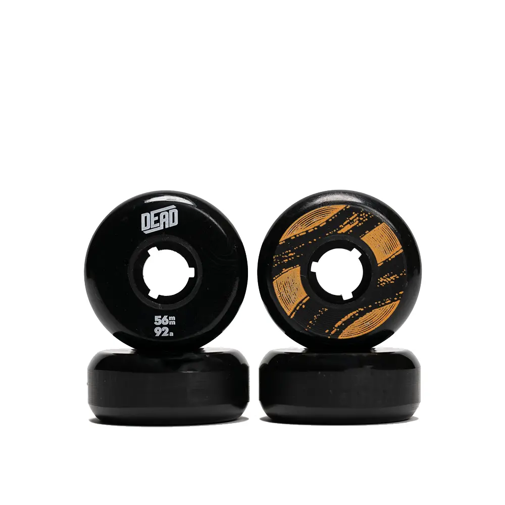 Dead 56Mm/92A - Black/Orange (4 Pack) 1