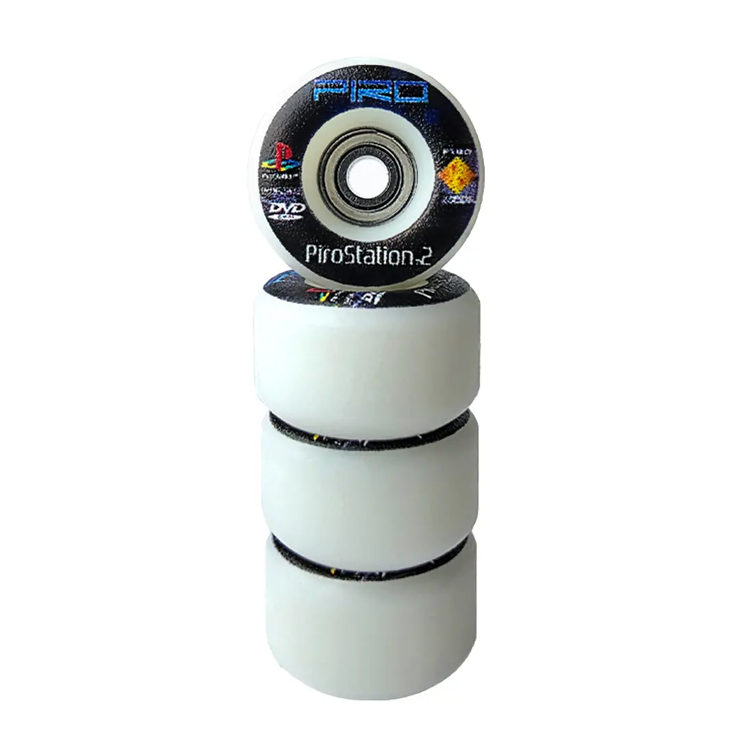 Piro Performance Graphic Fingerboard Wheels - Piro Station 1