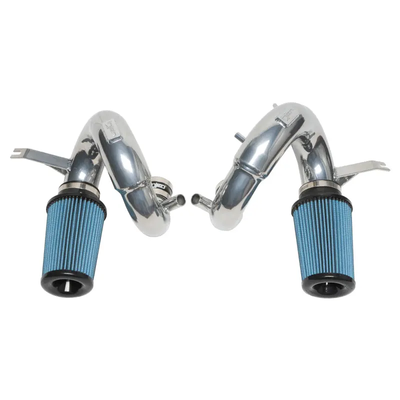 Injen 18-22 Kia Stinger 3.3L Twin Turbo Polished Short Ram Air Intake 1