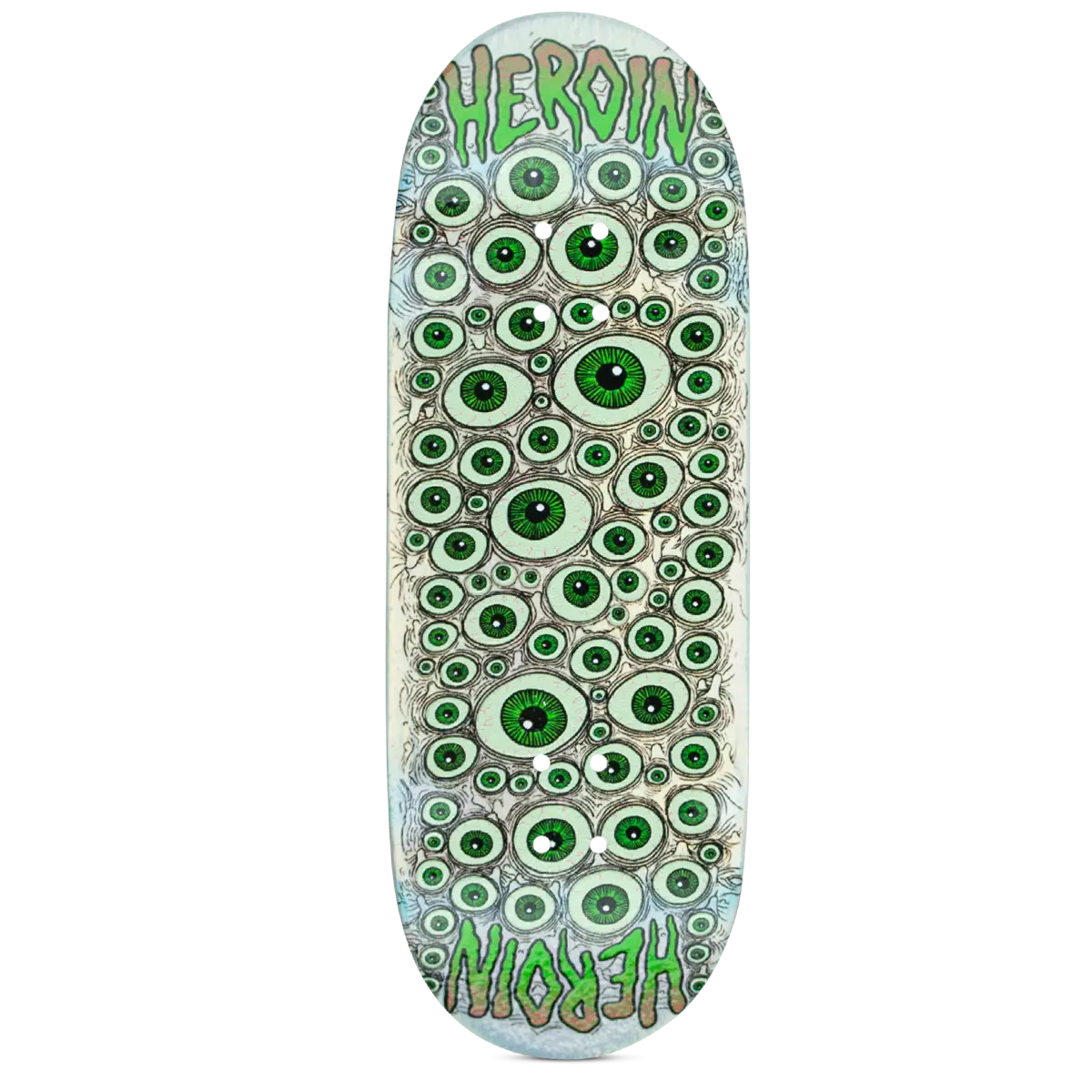 Maple Lab Fingerboard Deck - Symmetrical Popsicle Eyes 1