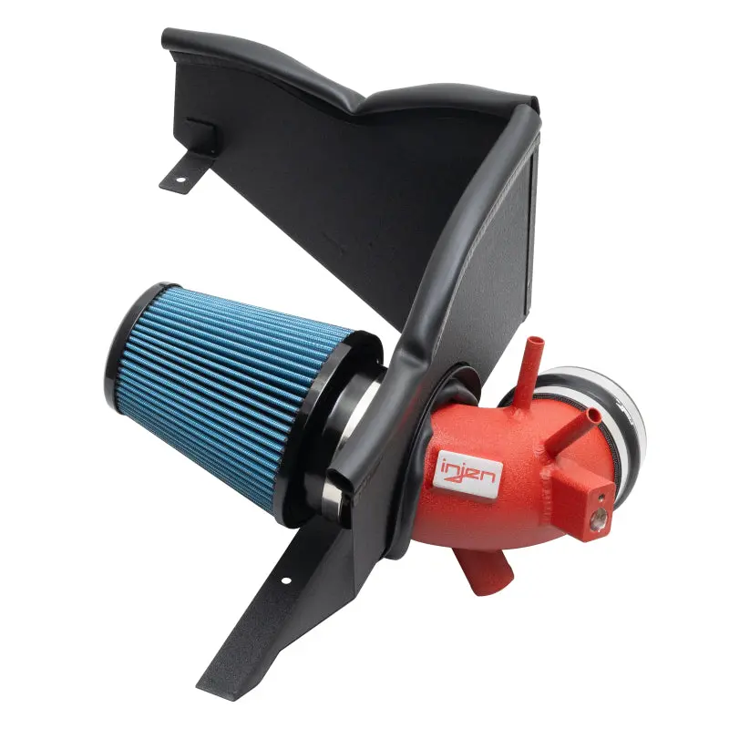 Injen 22-23 Kia Stinger 2.5L Turbo L4 Wrinkle Red Short Ram Tuned Intake System 1
