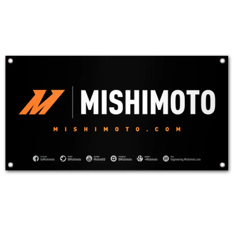 Mishimoto Promotional Large Vinyl Banner 45X87.5 Inches 2
