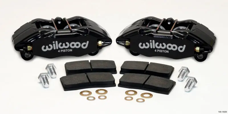 Wilwood Dpha Front Caliper & Pad Kit Black Honda / Acura W/ 262Mm Oe Rotor 1