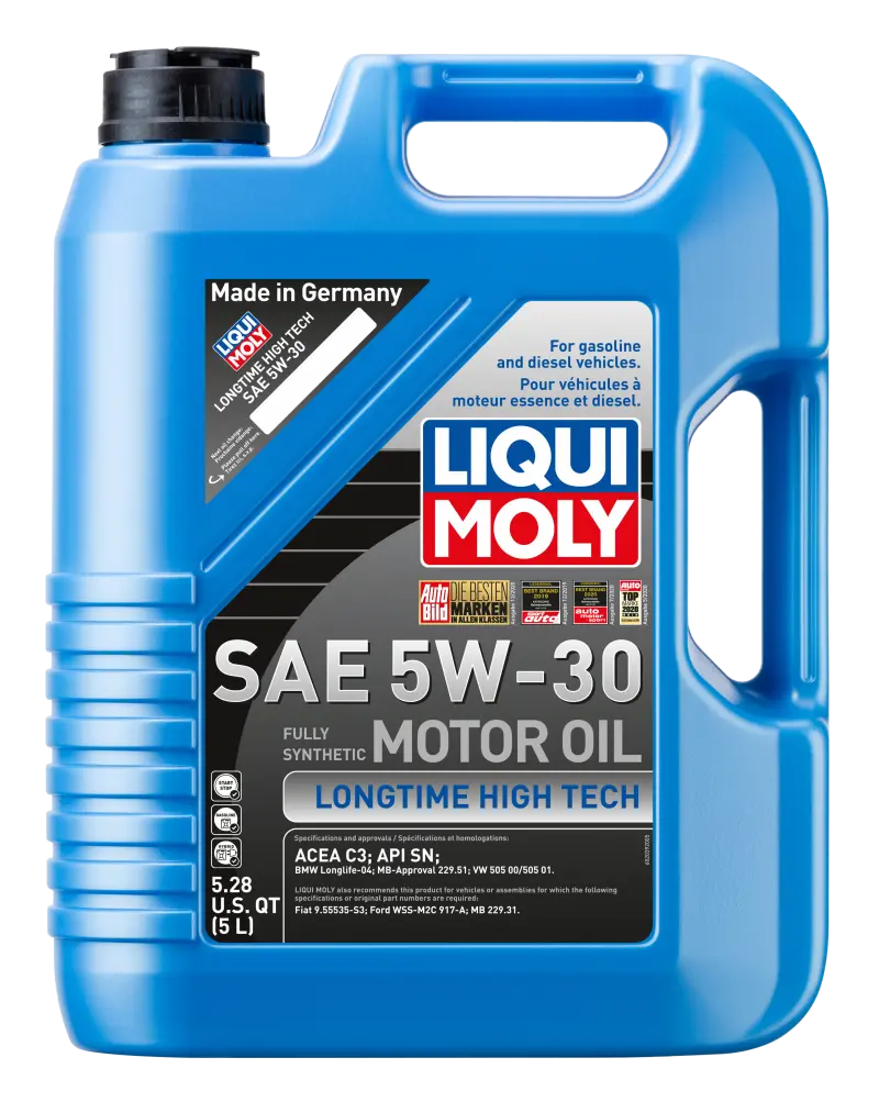 Liqui Moly 5L Longtime High Tech Motor Oil Sae 5W30 1
