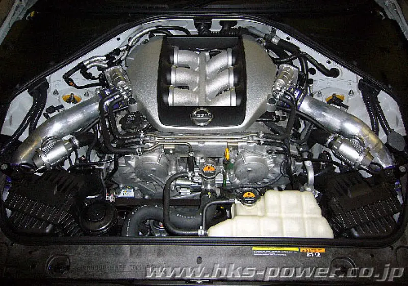 Hks 09-10 Gt-R R35 Ssqv4 Bov Kit Includes 2 Ssqv & Polished Aluminum Pipes 1