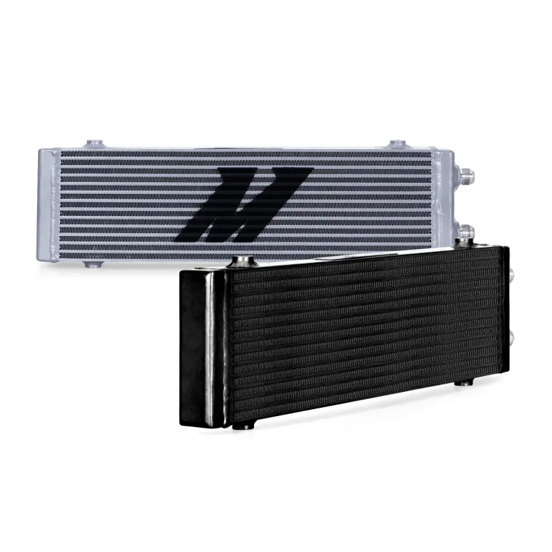 Mishimoto Universal Large Bar And Plate Dual Pass Black Oil Cooler 2