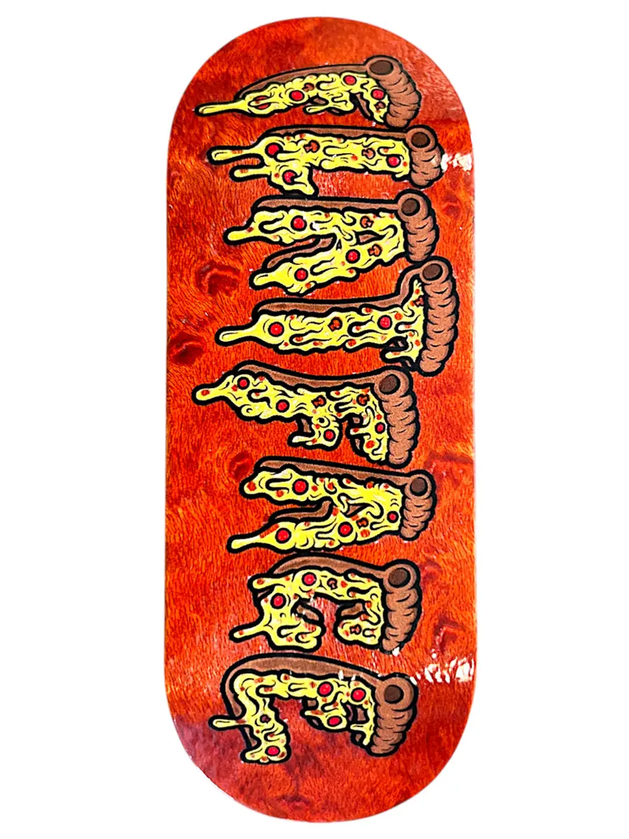 Flatface G16 Fingerboard Deck - Pizza 1