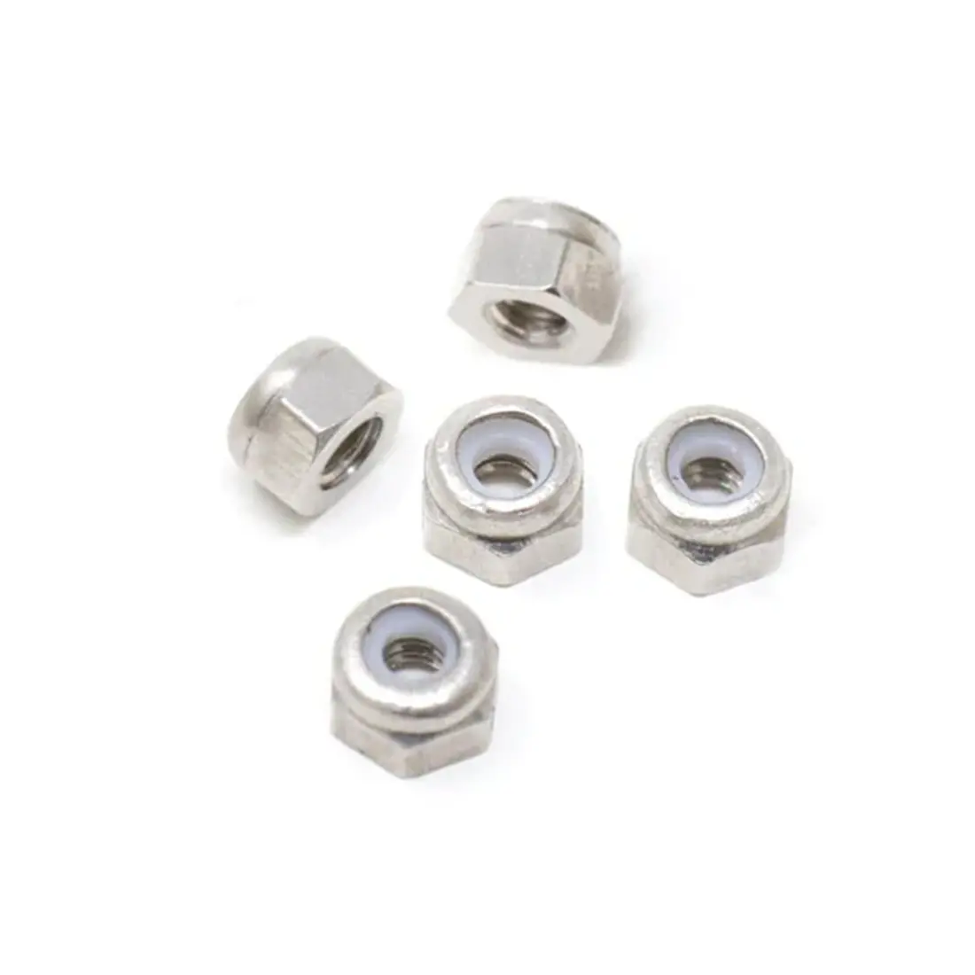 Delidecks Fingerboard Steel Lock Nuts - 5 Pk 1