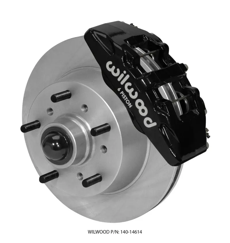 Wilwood Dynapro 6 Front Kit 11.75 Rotor Black 68-72 Ford F100 1
