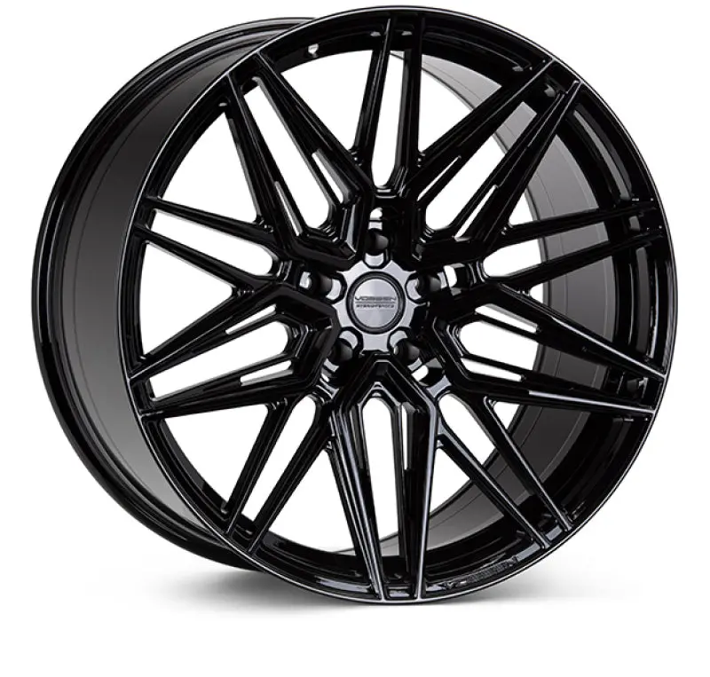 Vossen Hf-7 22X10.5 / 5X127 / Et27 / Deep Face / 71.5 - Gloss Black Wheel 1