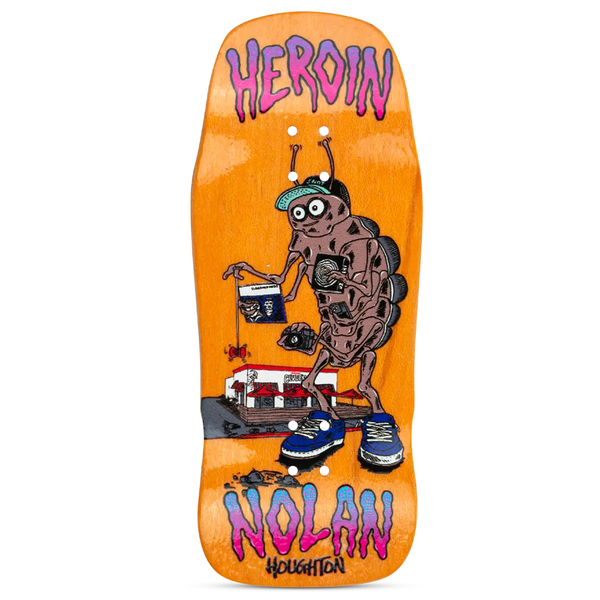 Maple Lab Fingerboard Deck - Nolan Bug 1