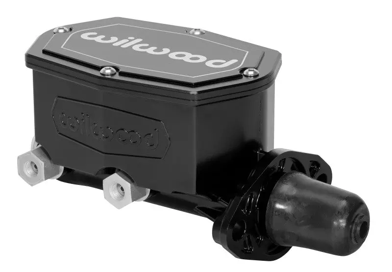 Wilwood Compact Tandem Master Cylinder - 1In Bore - (Black) 1