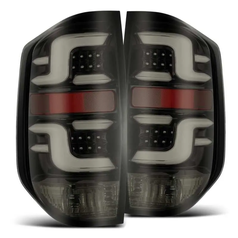 Alpharex 14-20 Toyota Tundra Pro-Series Led Tail Lights Jet Black 1