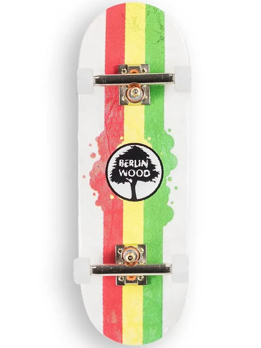 Berlinwood Fingerboard Complete - Bw Rasta Rally 1